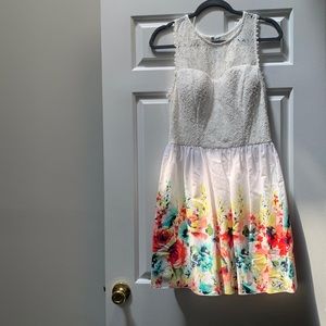 Speechless Floral Dress